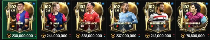 BALLON D’OR MARKET PICK CRASH INVESTMENT