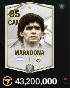 MARADONA CARD