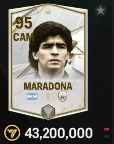 MARADONA CARD