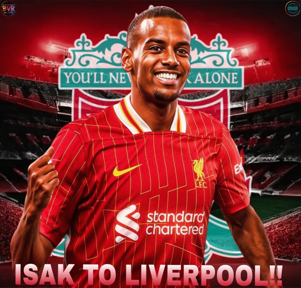 alexander isak liverpool isak