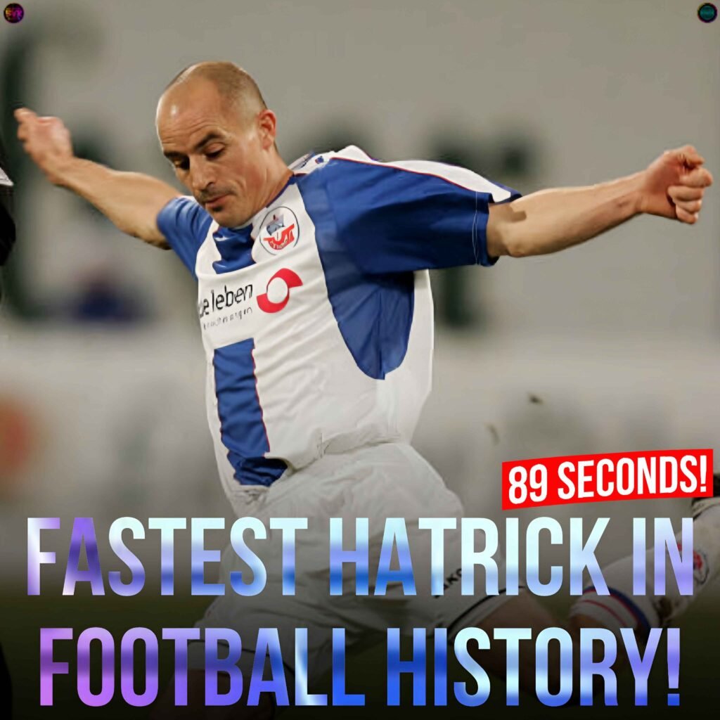 fastest hattrick Magnus Arvidsson