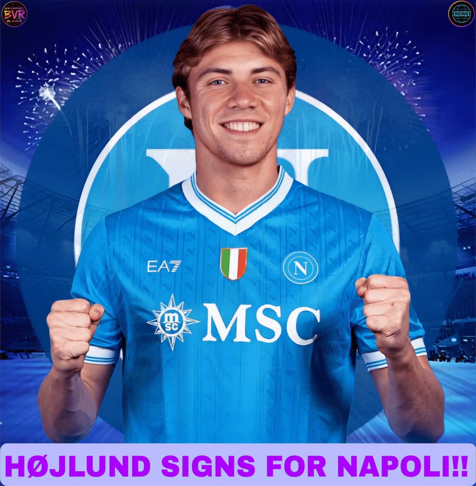 hojlund napoli