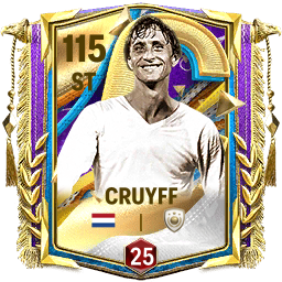 111 Cruyff at red rank and level 25