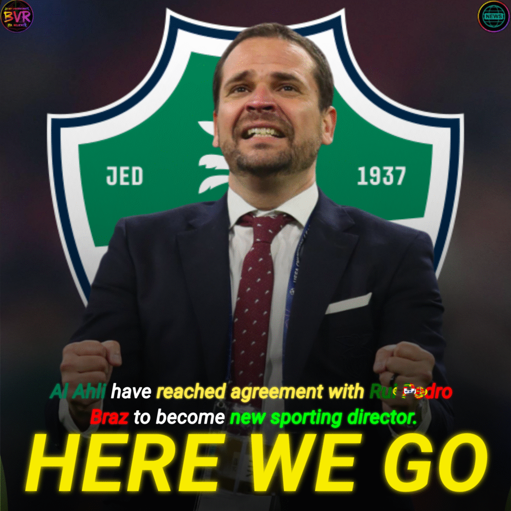 al ahli appints new sporting director appoint rui pedro braz