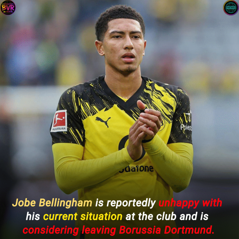 jobe bellingham borussia dortmund doubt might leave left january