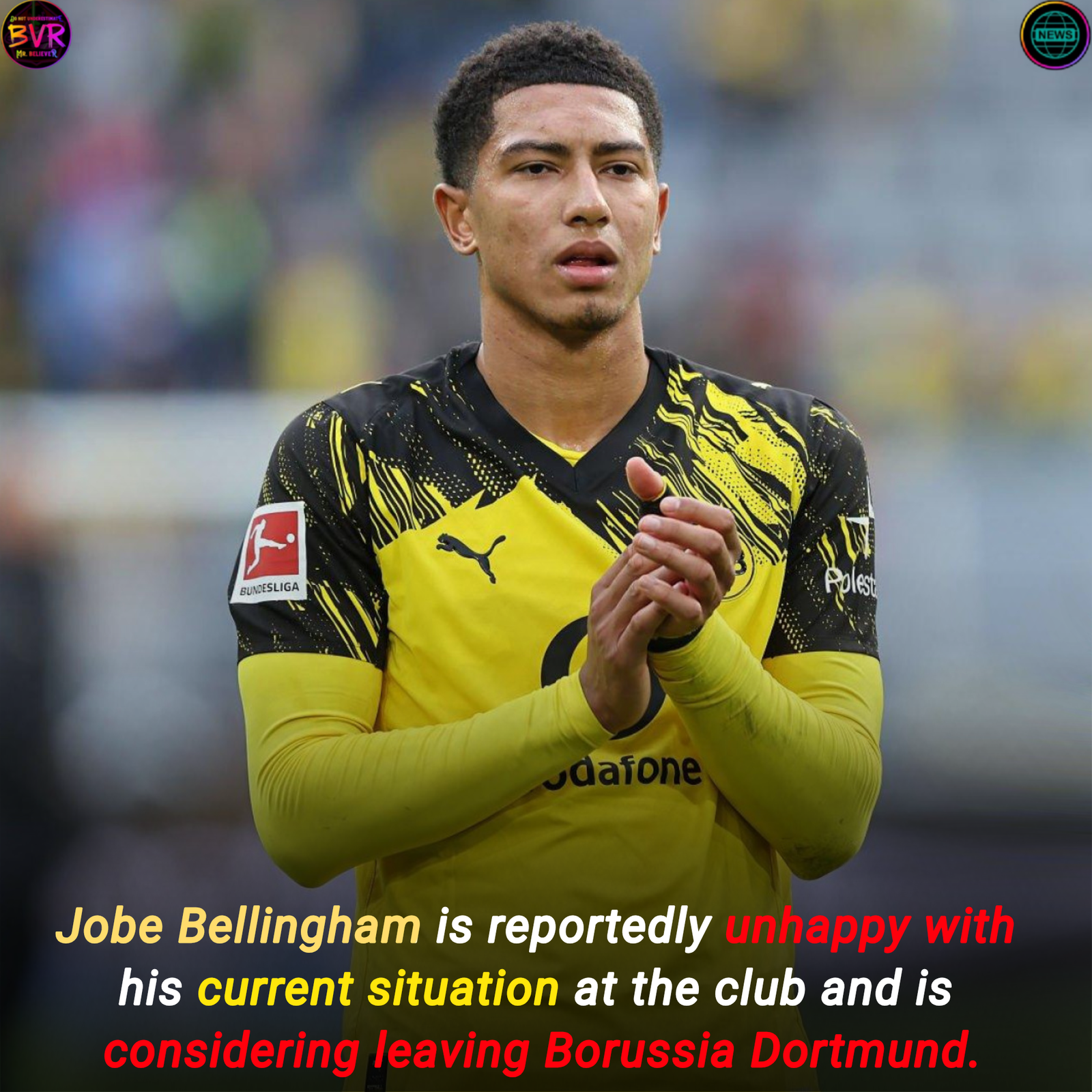 jobe bellingham borussia dortmund doubt might leave left january