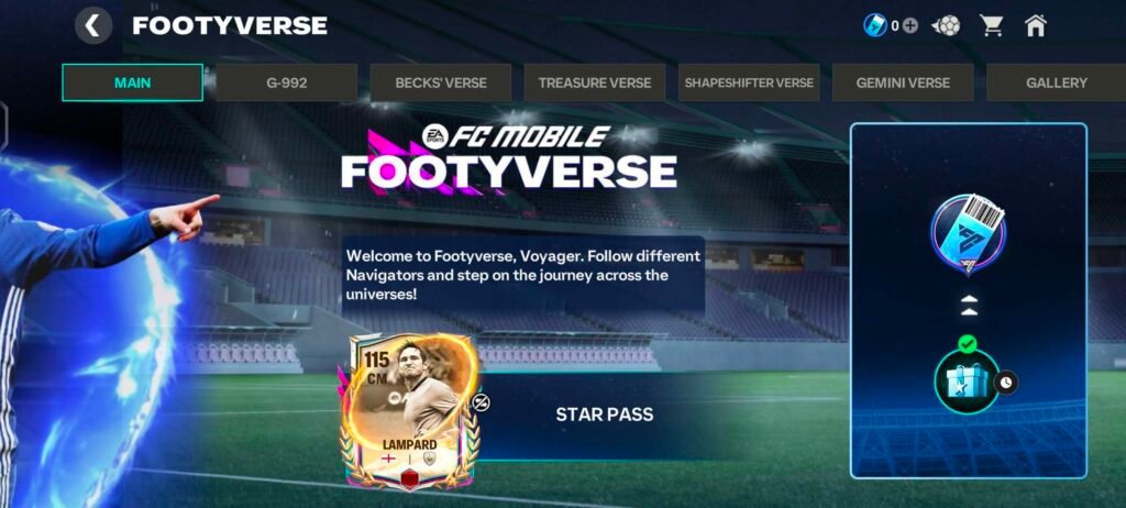 Footyverse event