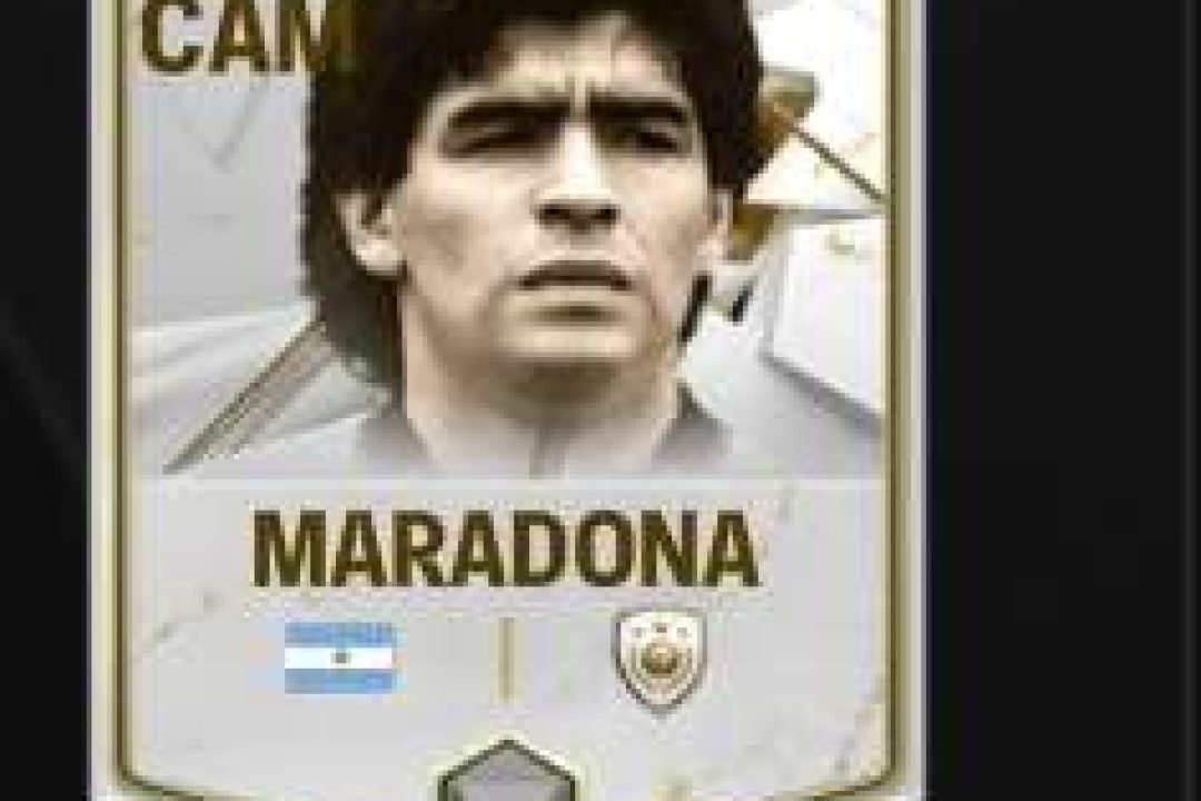 MARADONA CARD