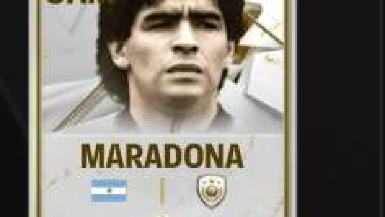 MARADONA CARD