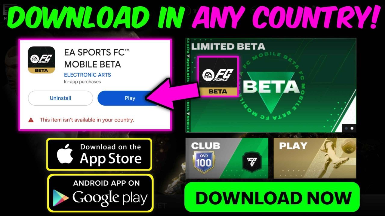 How to Download and Play the FC Mobile Beta Version: A Complete Guide